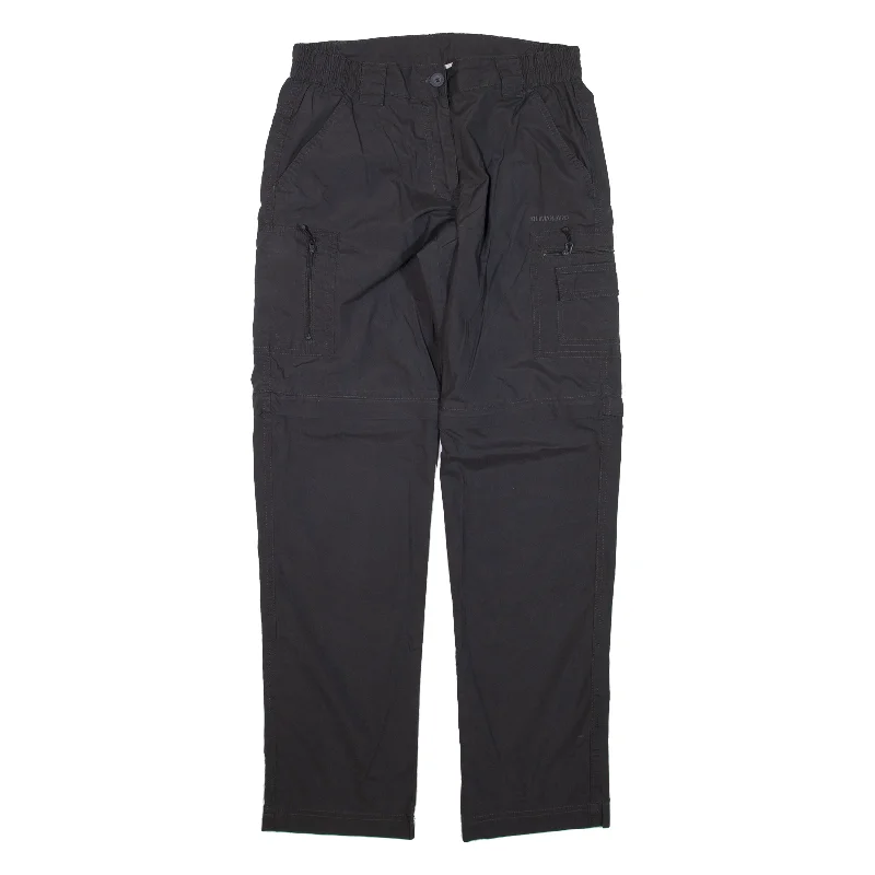 KILIMANJARO Cargo Zip-off Trousers Grey Regular Straight Womens W28 L31 Trousers Running Lightweight KILIMANJARO Cargo Zip-off Trousers Grey Regular Straight Womens W28 L31 Trousers Running Lightweight