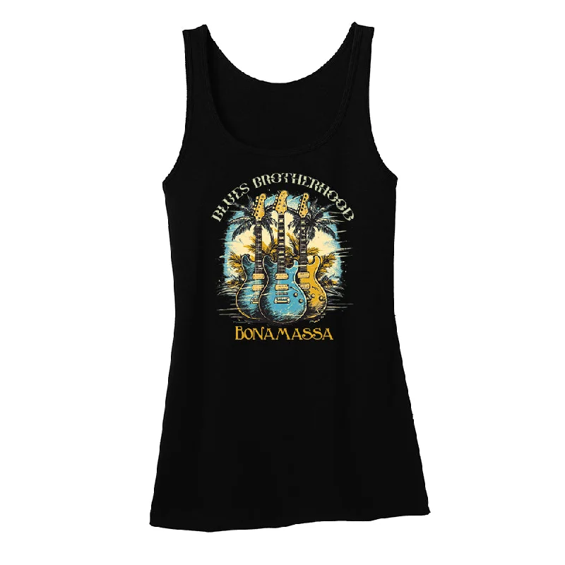 Blues Brotherhood Tropical Tank (Women) halter tank top