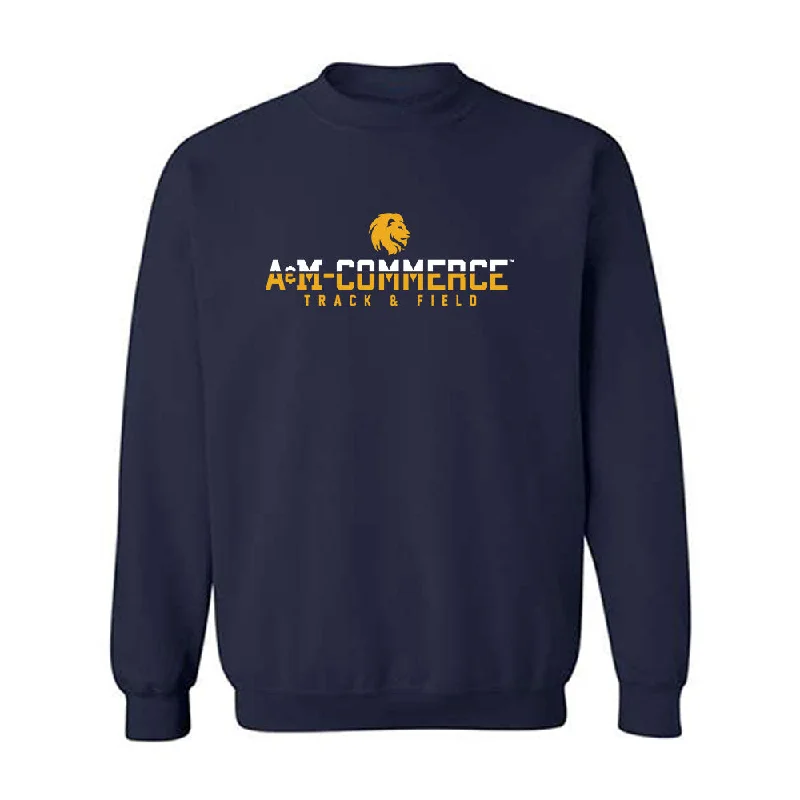 Texas A&M Commerce - NCAA Women's Track & Field : Oriana Gee - Classic Shersey Crewneck Sweatshirt Hoodie with Ribbed Hem Stretchable Secure