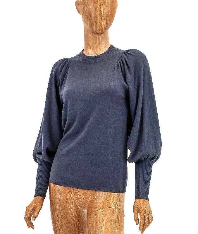 Blouse Knit Pullover One Shoulder Top
