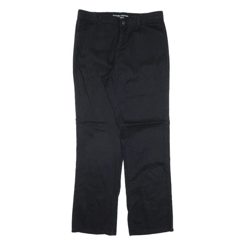DICKIES Workwear Trousers Black Relaxed Straight Womens W32 L31 Trousers Business Professional DICKIES Workwear Trousers Black Relaxed Straight Womens W32 L31 Trousers Business Professional