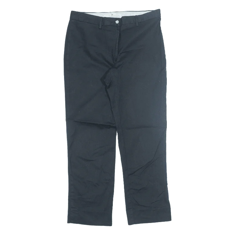 TOMMY HILFIGER Chino Trousers Black Slim Straight Womens W32 L28 Trousers Corduroy Warm TOMMY HILFIGER Chino Trousers Black Slim Straight Womens W32 L28 Trousers Corduroy Warm