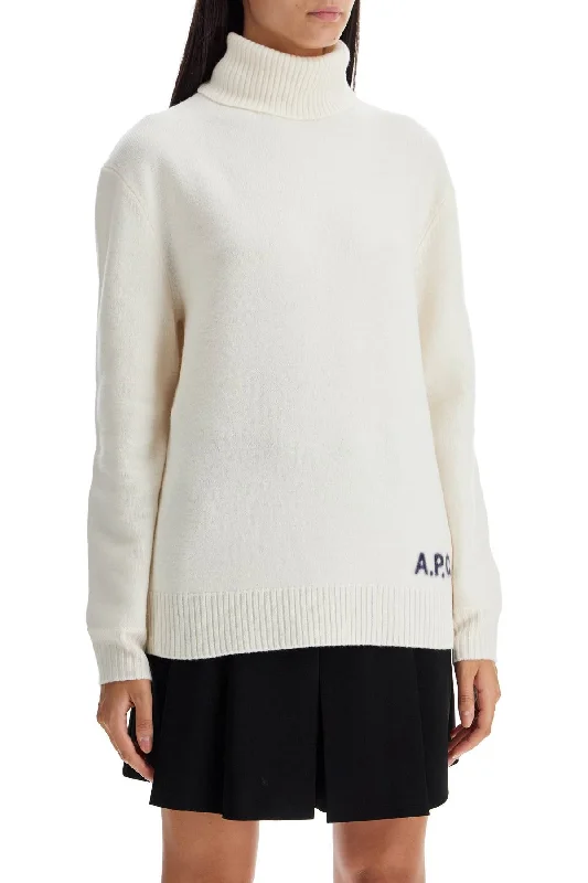 A.p.c. Walter High-Neck Pullover dolman Sleeve Top