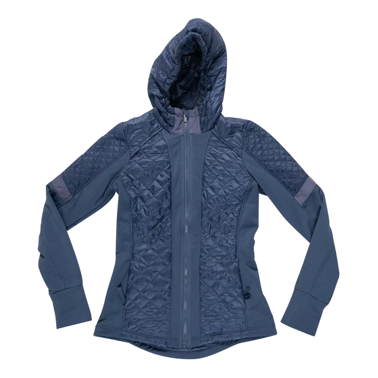 Athleta Synthetic Insulated Hooded Jacket - Women's Satin Fabric Silk Fabric Chiffon Fabric