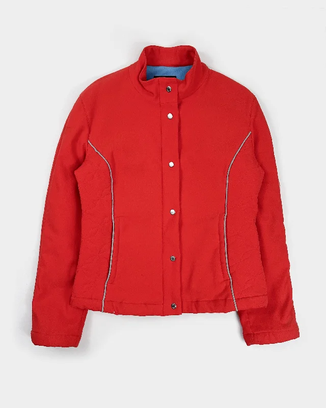 Dolce & Gabbana 2 Layers Polar Fleece Jacket 2000's Satin Jacket Silk Jacket Chiffon Jacket