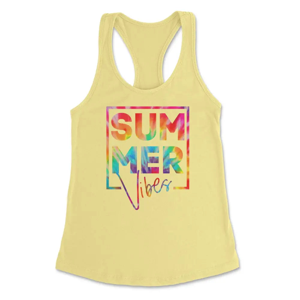 Summer vibes tank tie dye tank