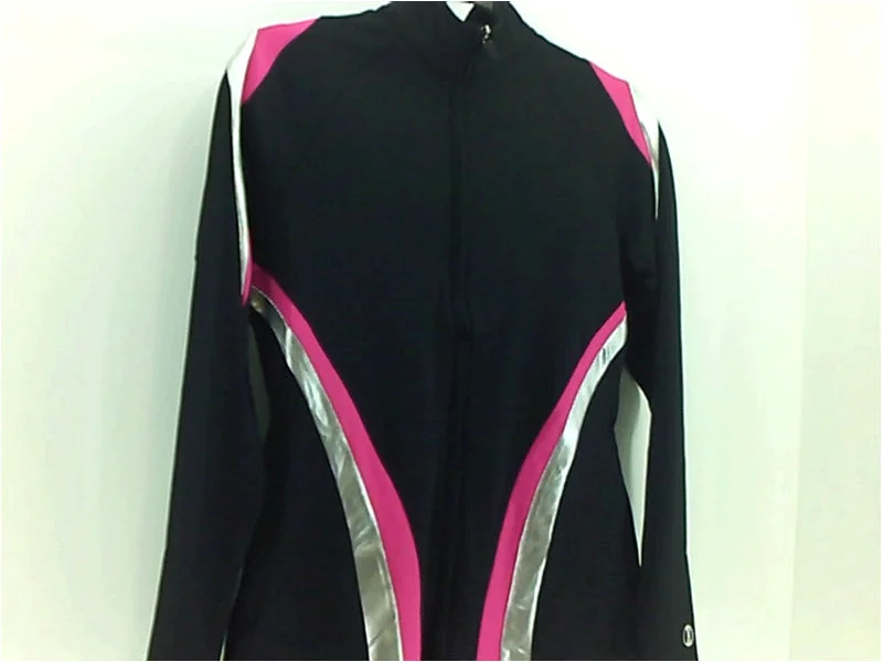 Ladies Aerial Jacket S Black/Silver/Power Pink Size Small Anorak Shell Jacket Lightweight Jacket