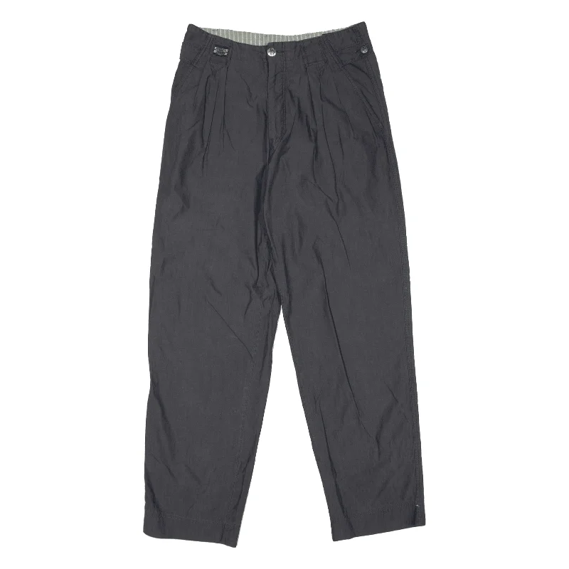 BERGERIE DI GANIA Trousers Grey Regular Straight Womens W30 L30 Trousers Handmade Artisanal BERGERIE DI GANIA Trousers Grey Regular Straight Womens W30 L30 Trousers Handmade Artisanal