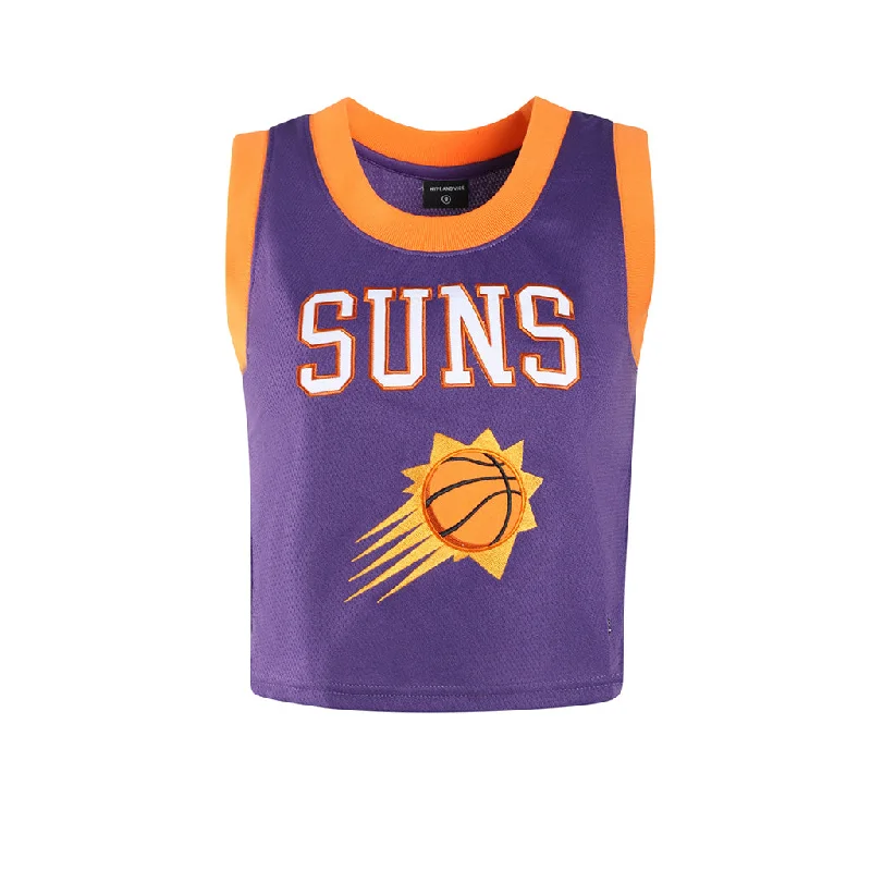 NBA Phoenix Suns Hype & Vice Jersey Crop Tank relaxed fit tank