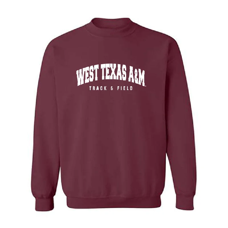 WTAMU - NCAA Women's Track & Field : Asana Hamidu - Crewneck Sweatshirt Hoodie with Earth Tones Natural Calm