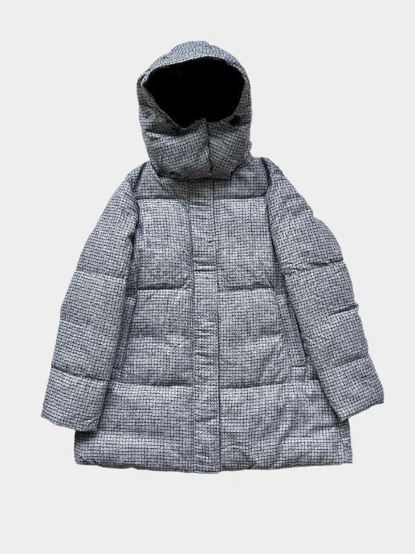 Puffy Checkered Jacket Appliqued Jacket Beaded Jacket Sequined Jacket