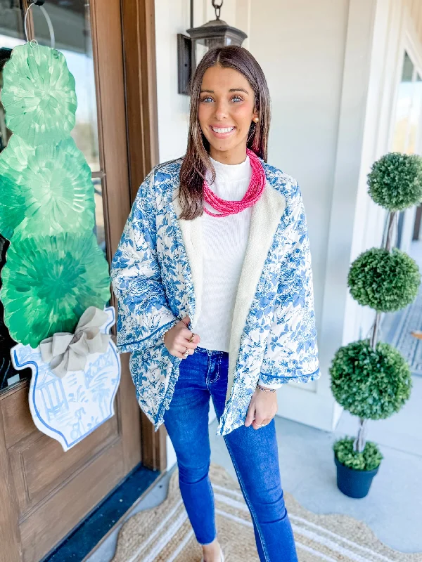 New Memories Quilted Jacket Herringbone Jacket Checkered Jacket Solid Jacket