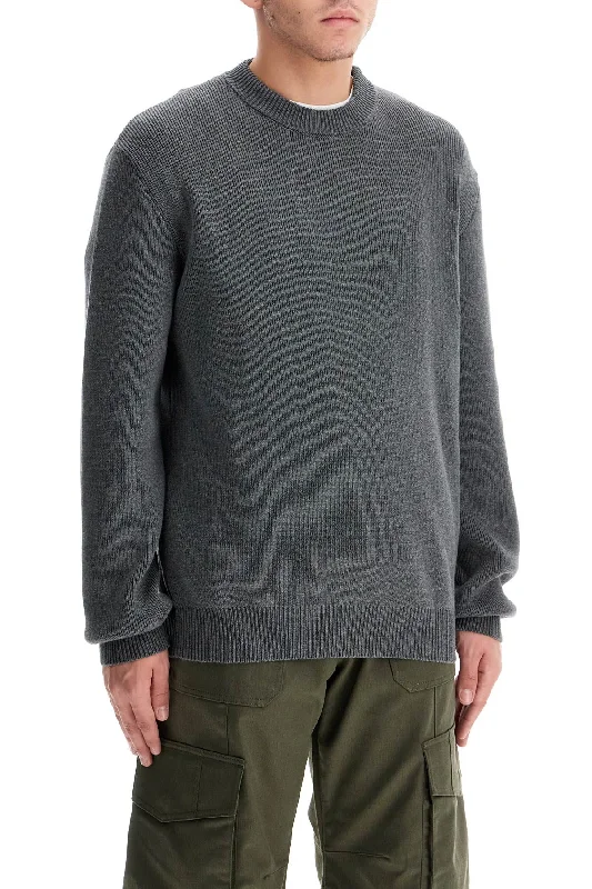 Golden Goose Cotton Pullover With Logo Design Short Sleeve Top