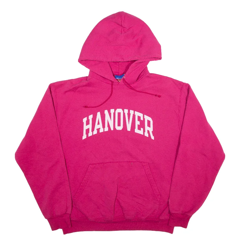 CHAMPION Hanover Hoodie Pink Pullover Womens L Bolero Style Sweater