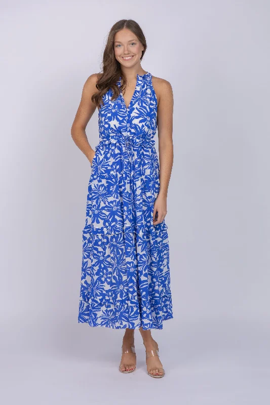 Caballero Collection Hollie Dress in Coastal Blue