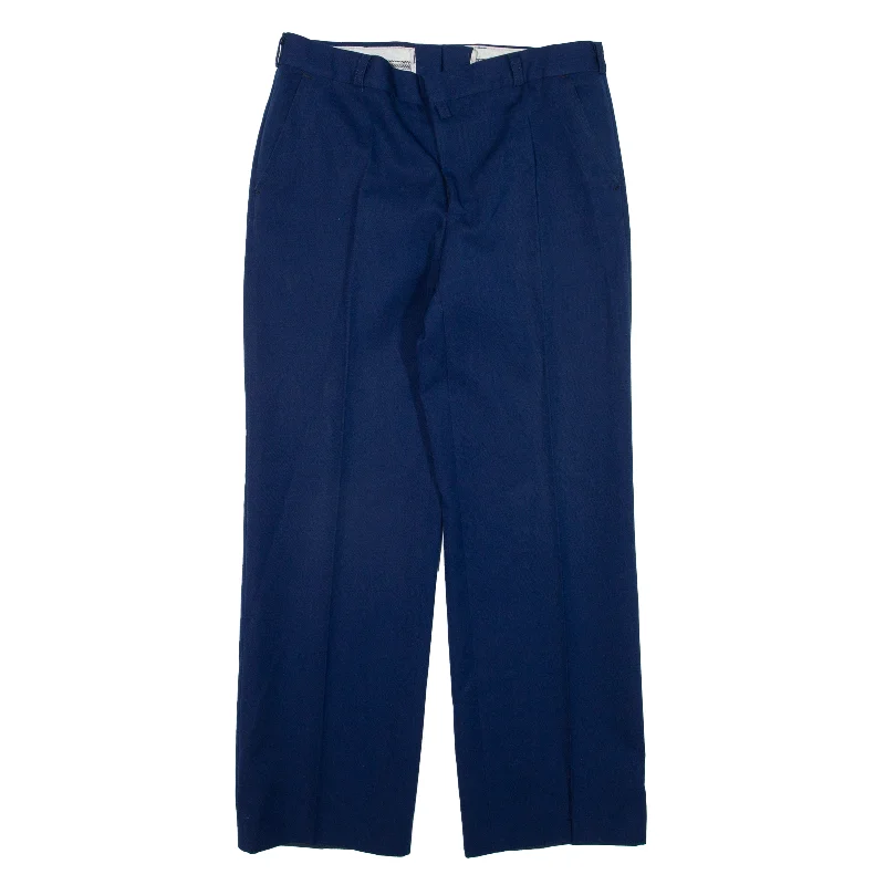 Pleated Trousers Blue Regular Straight Womens W30 L27 Skinny Trousers Denim Stretchy Pleated Trousers Blue Regular Straight Womens W30 L27 Skinny Trousers Denim Stretchy