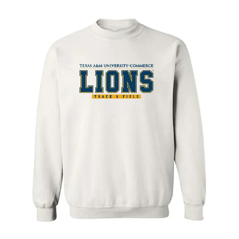 Texas A&M Commerce - NCAA Women's Track & Field : Oriana Gee - Classic Shersey Crewneck Sweatshirt Zip Hoodie Drawstring Kangaroo Pocket