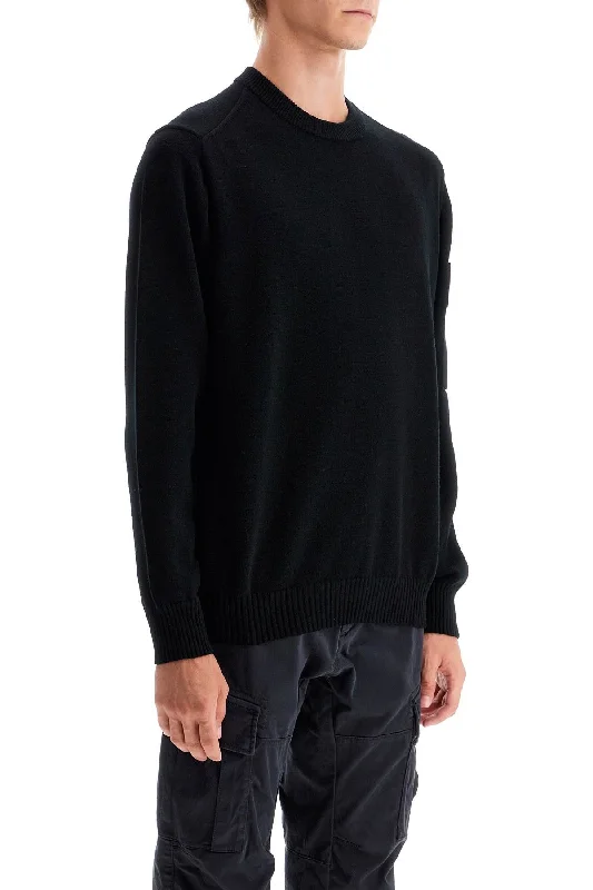 Cp Company Merino Wool Pullover Sweater Cap Sleeve Casual