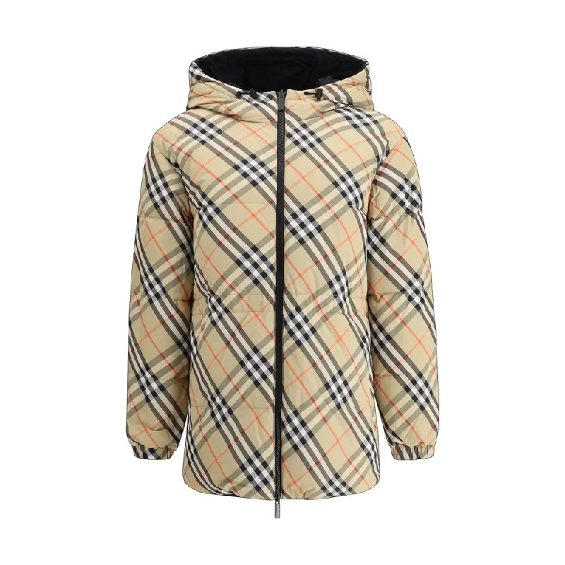 Burberry Reversible Down Women's Jacket Elasticated Jacket Padded Jacket Insulated Jacket