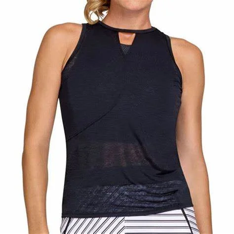 Clover Tank Onyx stretchy tank top