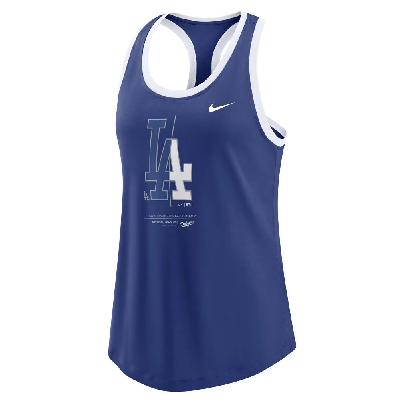 MLB Los Angeles Dodgers Women's Nike Team Tech Tank Top strappy tank top