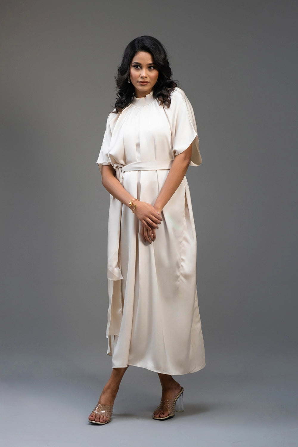 Premium Silk Long Dress