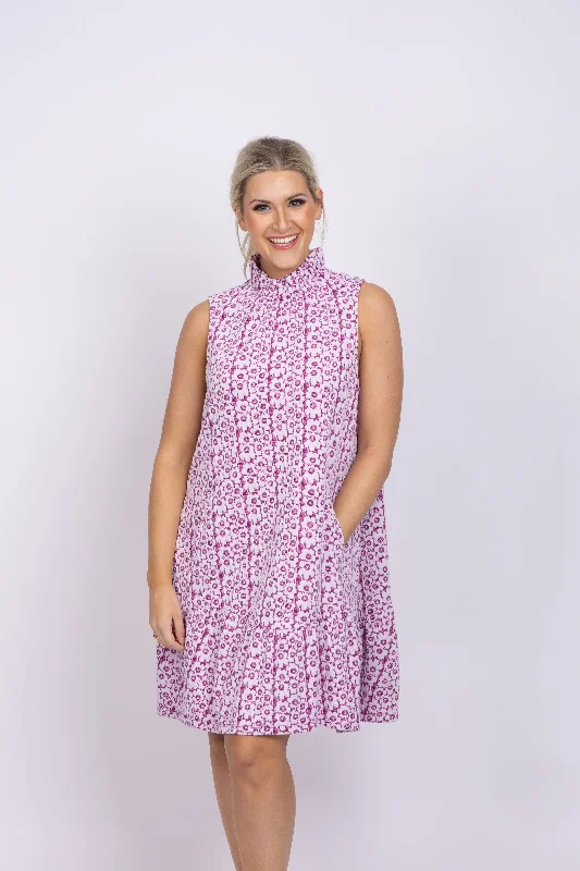 Tyler Boe Poppy Jacquard Dress in Floral