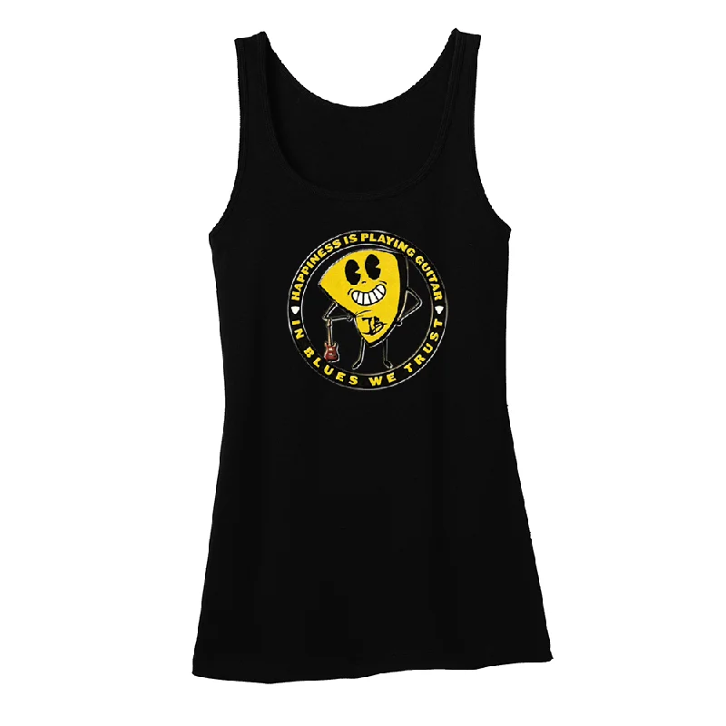 Happiness is Playing Guitar Tank (Women) adorable tank top