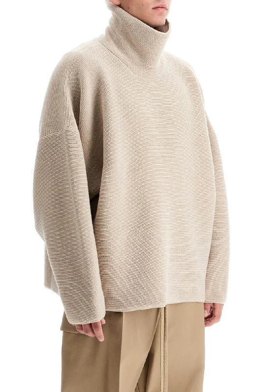 Fear Of God High-Neck Ottoman Pullover Saggy Sleeve Comfort