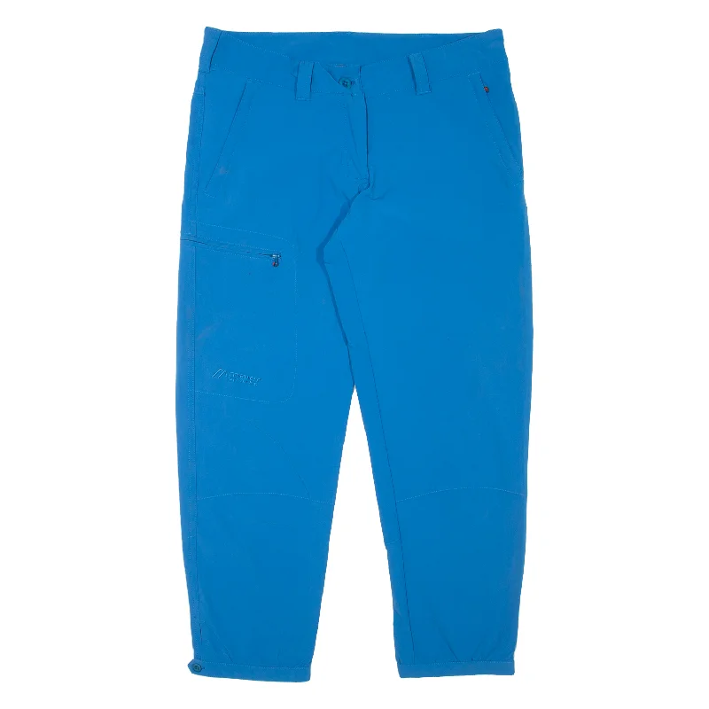 MAIER SPORTS Outdoor Cropped Trousers Blue Regular Tapered Womens W30 L24 Trousers luxurious premium MAIER SPORTS Outdoor Cropped Trousers Blue Regular Tapered Womens W30 L24 Trousers luxurious premium