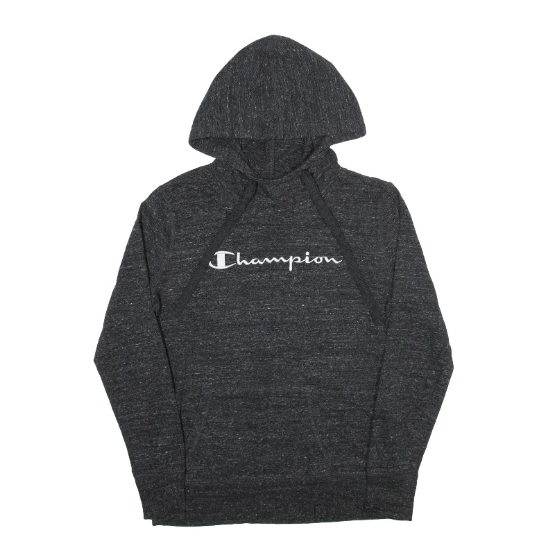 CHAMPION Hoodie Grey Pullover Womens S Kimono Neck Pullover
