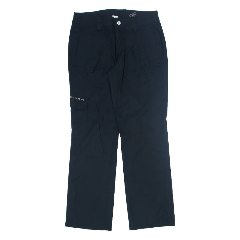 BELOW ZERO Outdoor Trousers Black Regular Straight Womens W32 L32 Trousers versatile all-occasion BELOW ZERO Outdoor Trousers Black Regular Straight Womens W32 L32 Trousers versatile all-occasion