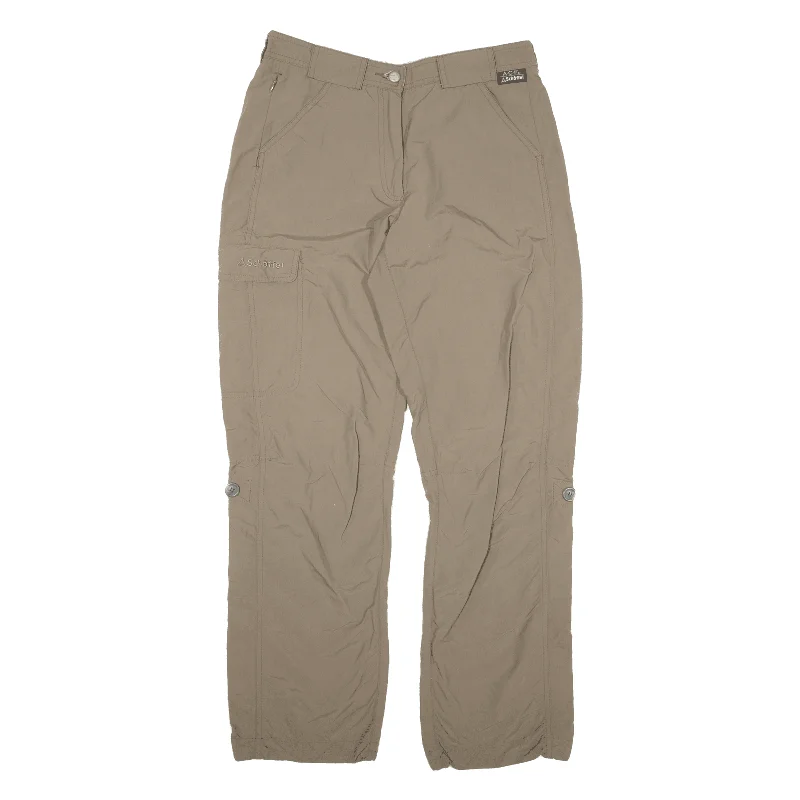 SCHOFFEL Cargo Trousers Brown Relaxed Straight Womens W29 L30 Trousers Plaid Checkered SCHOFFEL Cargo Trousers Brown Relaxed Straight Womens W29 L30 Trousers Plaid Checkered