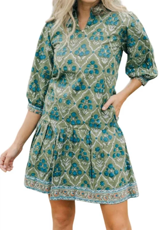 Liliana Dress In Dried Spice