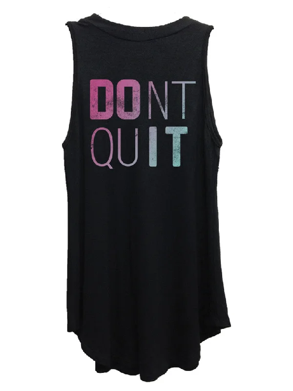 4th & Rose Don't Quit Mock Neck Tank neon tank top