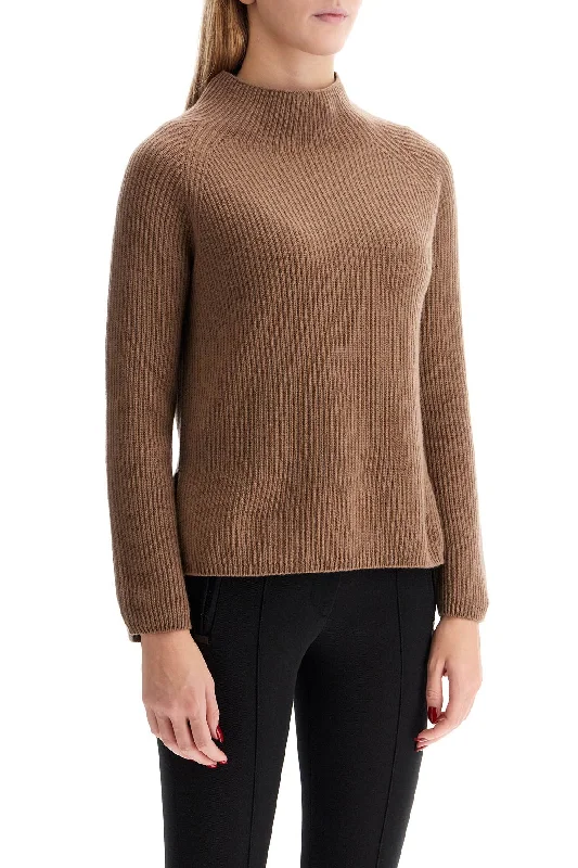's Max Mara 'english Rib Pullover With ' Wrist Length Sleeve