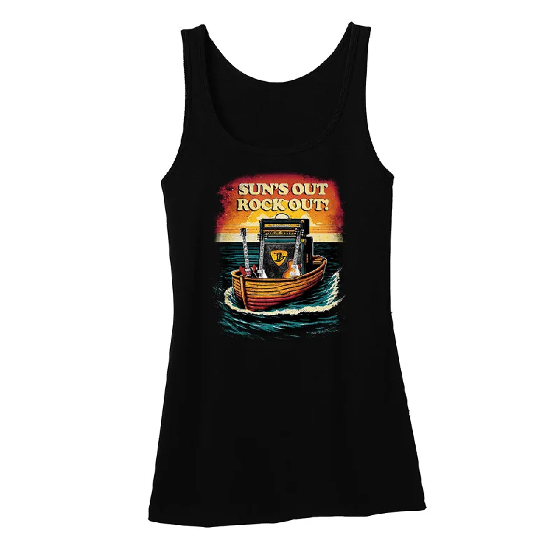 Sun's Out Rock Out Tank (Women) off shoulder tank