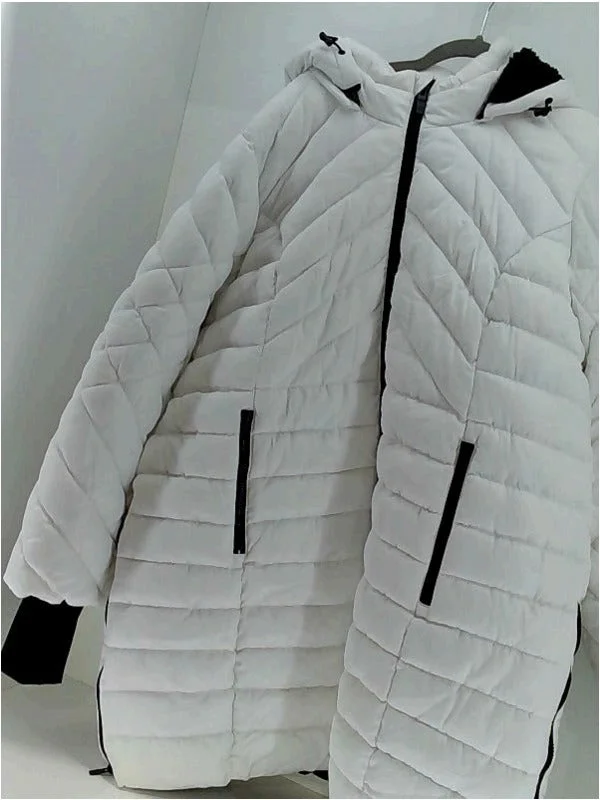 Aaa Womens JACKET Regular Zipper Casual Jacket Size 4X-Large White Wool Jacket Cashmere Jacket Tweed Jacket