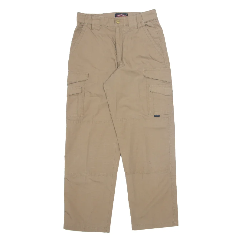 TRU-SPEC Cargo Trousers Brown Regular Straight Womens W30 L30 Trousers practical easy-care TRU-SPEC Cargo Trousers Brown Regular Straight Womens W30 L30 Trousers practical easy-care