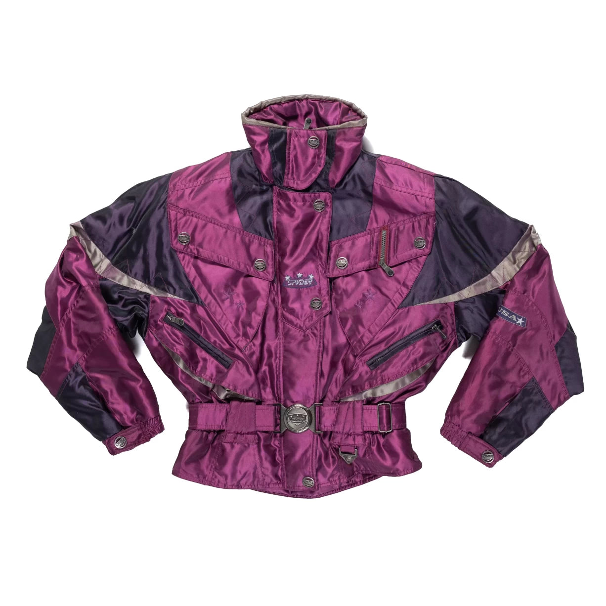 Spyder Ski Jacket Rayon Fabric Velvet Fabric Corduroy Fabric