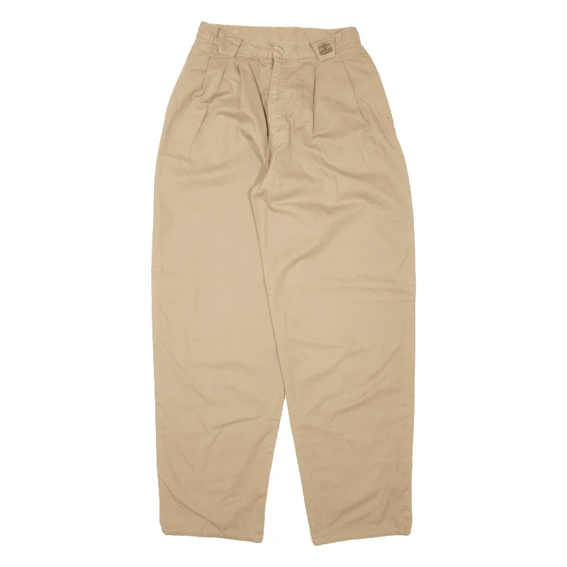 LEE COOPER Trousers Beige Relaxed Tapered Womens W25 L31 Trousers Leisure Comfortable LEE COOPER Trousers Beige Relaxed Tapered Womens W25 L31 Trousers Leisure Comfortable