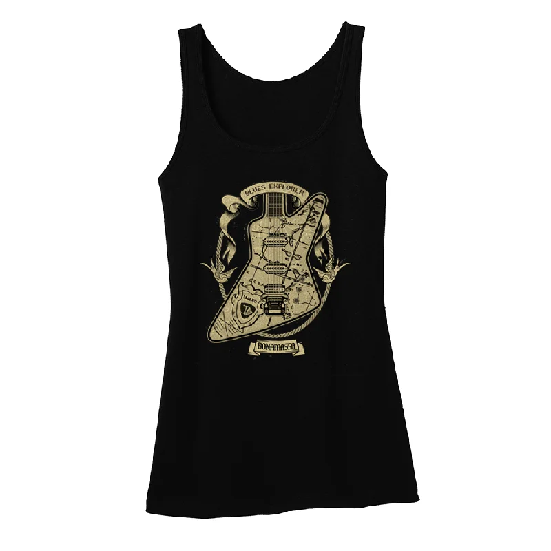 Blues Explorer Tank (Women) lemon yellow tank