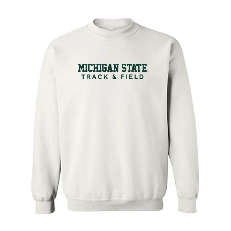 Michigan State - NCAA Women's Track & Field : Margaret Jones - Classic Shersey Crewneck Sweatshirt Hoodie Sweatshirt Pullover