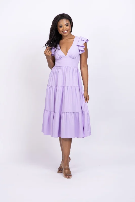 Amanda Uprichard Annette Dress Violina