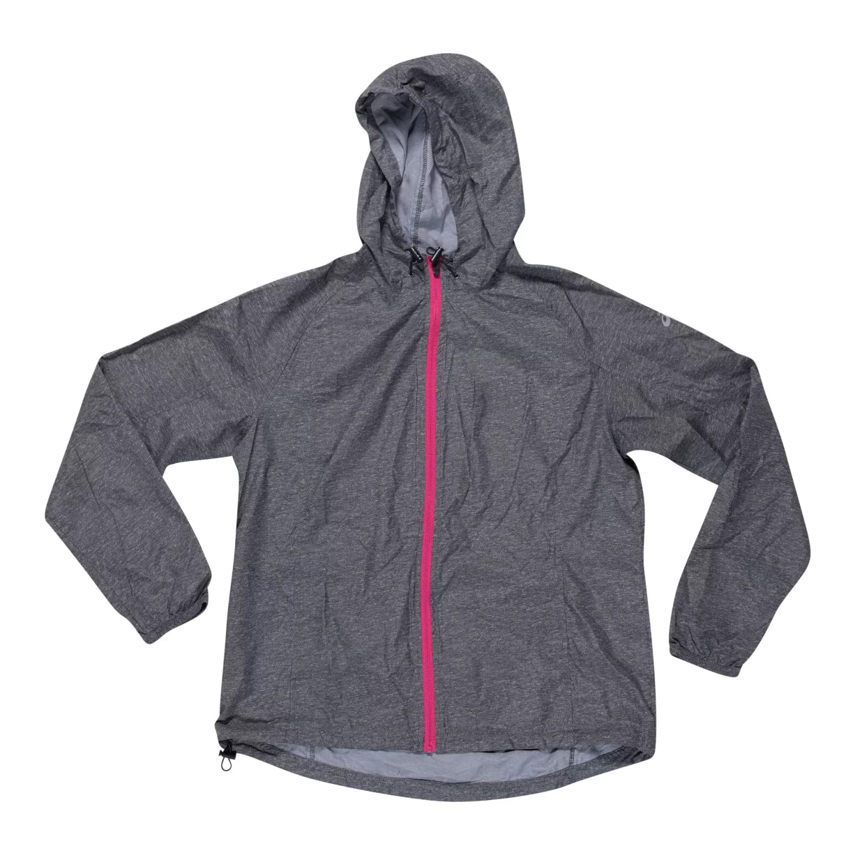 Asics Packable Jacket Snapped Jacket Toggled Jacket Drawstring Jacket