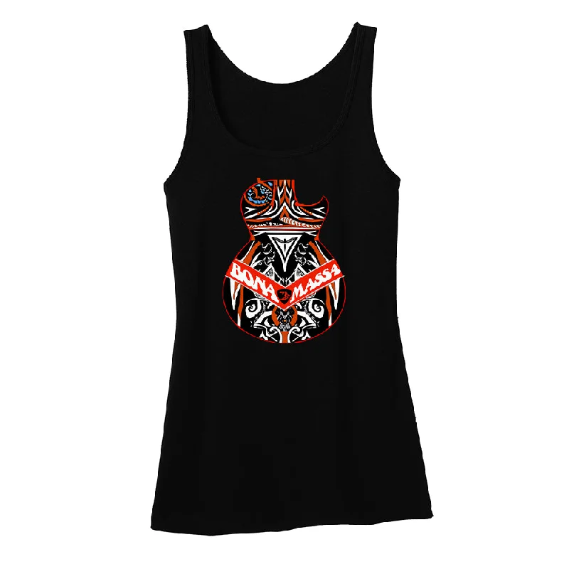 Tribal Guitar Tank (Women) glitter tank top