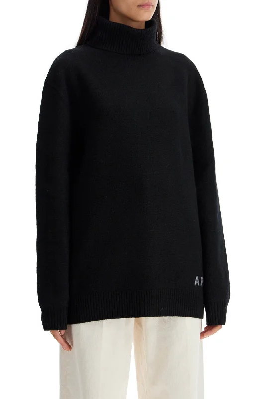 A.p.c. Walter High-Neck Pullover Elbow Length Sleeve