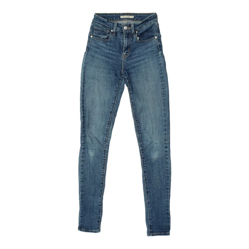 Levi's 721 Womens Blue High Rise Skinny Jeans | Vintage Denim Slim Trousers VTG Trousers Harem Relaxed Fit Levi's 721 Womens Blue High Rise Skinny Jeans | Vintage Denim Slim Trousers VTG Trousers Harem Relaxed Fit