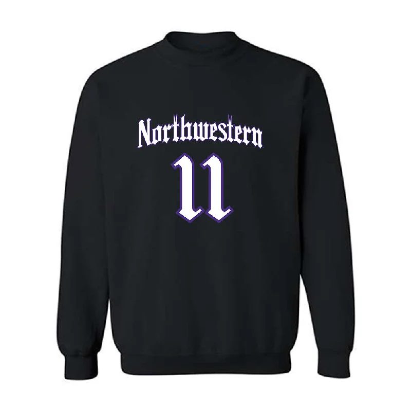 Northwestern - NCAA Women's Fencing : Levi Hoogendoorn - Crewneck Sweatshirt Hoodie with Hem Elastic Stretchable Comfortable Northwestern - NCAA Women's Fencing : Levi Hoogendoorn - Crewneck Sweatshirt Hoodie with Hem Elastic Stretchable Comfortable