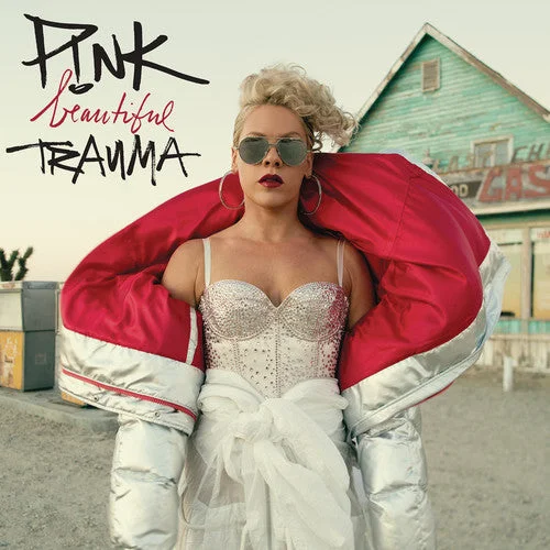 Pink: Beautiful Trauma (Parental Advisory Explicit Lyrics, 150 Gram Vinyl, Gatefold LP Jacket, Download Insert)  (2LP) Release Date: 10/13/2017 Front Pockets Side Pockets Patch Pockets